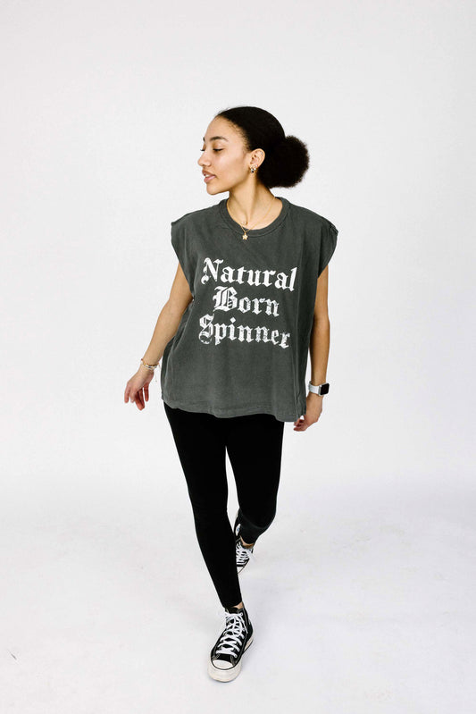 NATURAL BORN SPINNER MUSCLE TANK